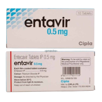Manage Hepatitis B with Tab Entavir 0.5 mg