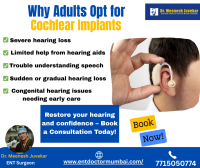 Find the Best Adult Cochlear Implant Doctor in India