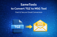 Professional Utility for Accurate TGZ to MSG Migration – SameTools