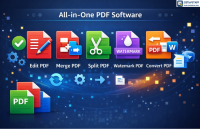 PDF management - Split, Merge, Lock & Watermark