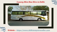 Luxury Minibus Hire in Delhi