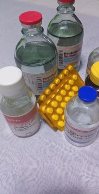 potassium cyanide,Nembutal,opiods, farxiga,botox,fentanyl,cocaine,trazadone,methadone,consentyx pens