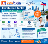 Abiraterone Tablet Online at Wholesale Price in Manila, Philippines